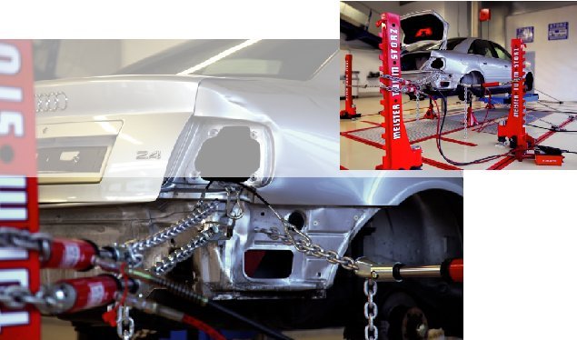 Leistungsmerkmale Storz Karosserierichtstand